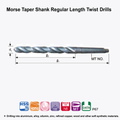 Mui khoan con HSS TSD