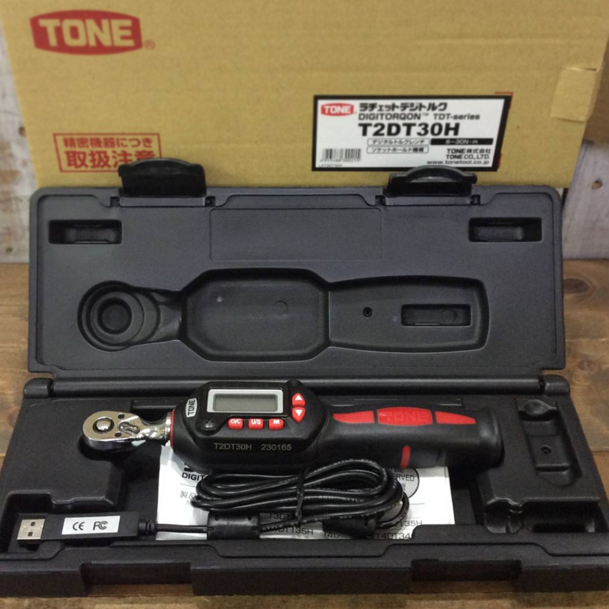 Cờ lê điều chỉnh lực điện tử 6-30 Nm đầu 1/4inch - Ảnh 2